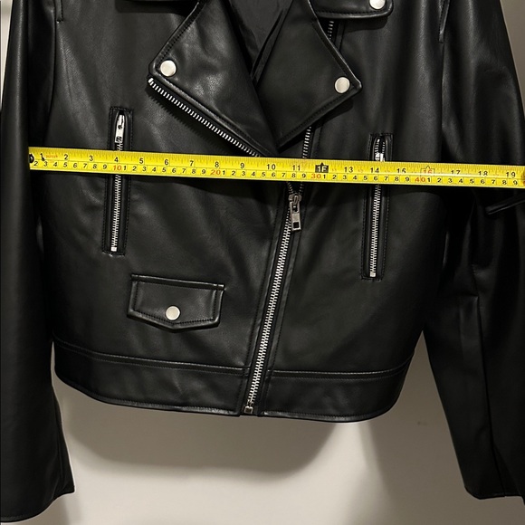 Dynamite Black Leather Moto Jacket - Picture 5 of 5